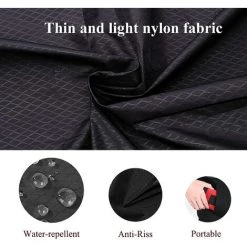 CESIèCLEFOU Mini Couverture Pique Nique à Poche Tapis De Plage Portable Ultra Légère Couverture De Plage Lavable En Machine Pour Voyage Plage, Parc, Camping, Randonnée 70 X 110 Cm Lefou -Tapis et paillasson Soldes 65756385 3