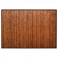 EASY Tapis Bambou Latte L Ch120x170, Marron
