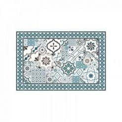 EASY Tapis Vinyle Mosaiq Box 50x75, 6-fois Assorti, Cou