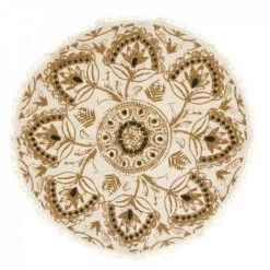 EASY Tapis Coton Imprimée D90 Box, 3-fois Assorti, Mult