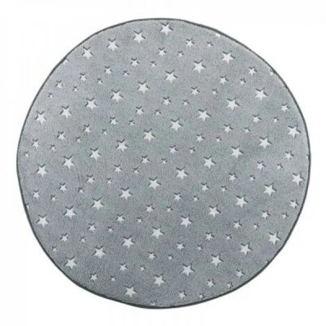 LC Tapis Rond, Gris, Diamètre 90 Cm, Flanelle Unie Ph 1 LC Tapis Rond, Gris, Diamètre 90 Cm, Flanelle Unie Ph