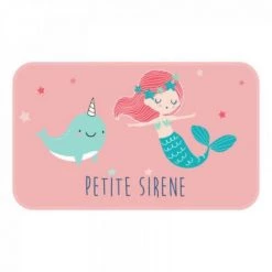 LC Tapis Rectangle, 45x75x0.5, Velours Imprimé, Petit