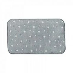 LC Tapis Rectangle, Gris, 50 X 80 Cm, Flanelle Unie P