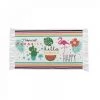 LC Tapis Rectangle A Franges, 80x50x0.5, Coton Imprim