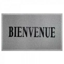 LC Tapis D'entrée Rectangle, Gris/noir 45 X 75 Cm, Pv