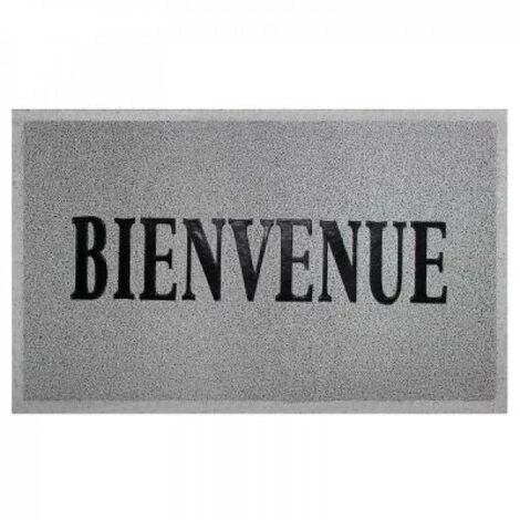 LC Tapis D'entrée Rectangle, Gris/noir 45 X 75 Cm, Pv 1 LC Tapis D'entrée Rectangle, Gris/noir 45 X 75 Cm, Pv