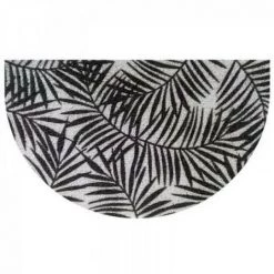 LC Tapis D'entrée Demi-lune, 45x75x0.5, Pvc, Herbariu