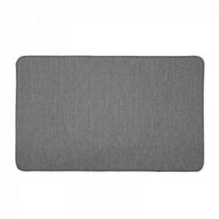 LC Tapis Rectangle, Gris, 45 X 75 Cm, Tissé Uni, Mane