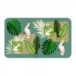 LC Tapis Rectangle, 45 X 75 Cm, Mousse Imprimée, Caca