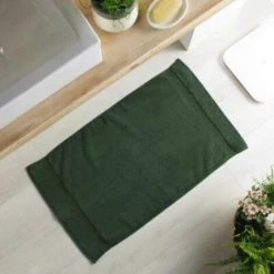 LC Tapis De Bain, Kaki, 50x85x0.5, éponge Unie, Color