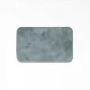 LC Tapis Rectangle, Gris, 50x80x0.5, Flanelle Unie, F