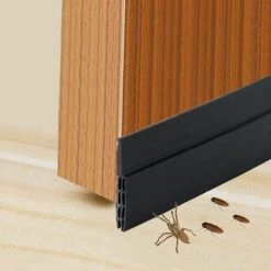 MERéTéET Porte Bas Joint Strip - Autocollant Sous Porte Coupe-Bise Bise, Anti-Bruit, Anti-Bug En Noir 8 MERéTéET Porte Bas Joint Strip - Autocollant Sous Porte Coupe-Bise Bise, Anti-Bruit, Anti-Bug En Noir -Tapis et paillasson Soldes 65789757 4