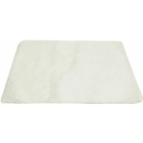 LUCKY-88 Tapis Chambre Salon Blanc écru, 160*230 Poil Long 1 LUCKY-88 Tapis Chambre Salon Blanc écru, 160*230 Poil Long