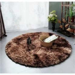 BDD Tapis Furry Round Design Moderne Intérieur Anti-dérapant Décor Moderne Super Doux En Peluche Maison Tapis De Chambre Tapis De Soins Infirmiers 9 BDD Tapis Furry Round Design Moderne Intérieur Anti-dérapant Décor Moderne Super Doux En Peluche Maison Tapis De Chambre Tapis De Soins Infirmiers -Tapis et paillasson Soldes 65905903 5