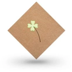 LangRay Tapis De Sol Pour Chambre à Coucher Tapis De Protection Lavable Coussin D'épissure Sans Colle Tapis De Cuisine Anti-huile - Trèfle à Quatre Feuilles [chameau De Riz] 30cm * 30cm