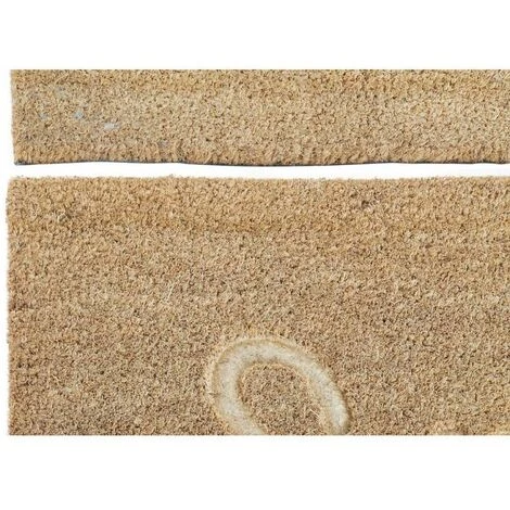 BRICOMARTEAU Paillasson DKD Home Decor Fibre Naturel (2 Pcs) (75 X 45 X 2 Cm) 2 BRICOMARTEAU Paillasson DKD Home Decor Fibre Naturel (2 Pcs) (75 X 45 X 2 Cm) – Image 2