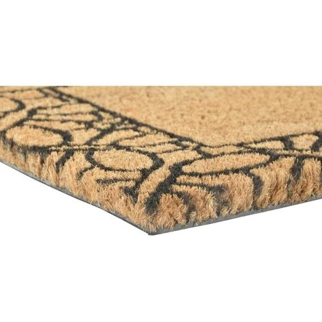 BRICOMARTEAU Paillasson DKD Home Decor Noir PVC Fibre (3 Pcs) (75 X 25 X 1.5 Cm) 2 BRICOMARTEAU Paillasson DKD Home Decor Noir PVC Fibre (3 Pcs) (75 X 25 X 1.5 Cm) – Image 2