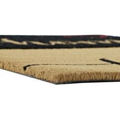 BRICOMARTEAU Paillasson DKD Home Decor Marron Noir PVC Coco Coeur (2 Pcs) (60 X 40 X 1.5 Cm) -Tapis et paillasson Soldes 65927342 3