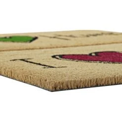 BRICOMARTEAU Paillasson DKD Home Decor I Love Home Marron Rouge Vert PVC Coco (2 Pcs) (60 X 40 X 1.5 Cm) 6 BRICOMARTEAU Paillasson DKD Home Decor I Love Home Marron Rouge Vert PVC Coco (2 Pcs) (60 X 40 X 1.5 Cm) -Tapis et paillasson Soldes 65927456 3