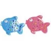 BRICOMARTEAU Tapis De Bain DKD Home Decor Bleu Rose PVC (2 Pcs) (13 X 1 X 10.5 Cm)