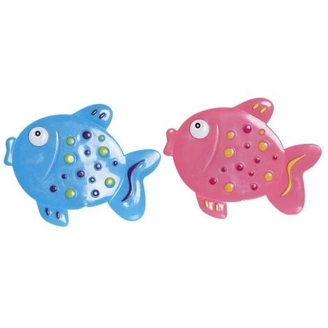 BRICOMARTEAU Tapis De Bain DKD Home Decor Bleu Rose PVC (2 Pcs) (13 X 1 X 10.5 Cm) 1 BRICOMARTEAU Tapis De Bain DKD Home Decor Bleu Rose PVC (2 Pcs) (13 X 1 X 10.5 Cm)