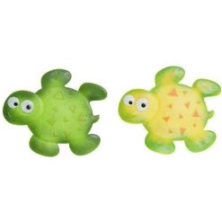 BRICOMARTEAU Tapis De Bain DKD Home Decor Jaune Vert PVC Tortue (2 Pcs) (11.5 X 1 X 10 Cm)