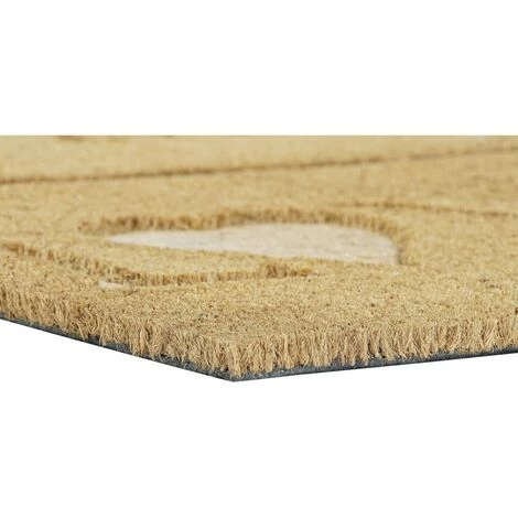 BRICOMARTEAU Paillasson DKD Home Decor Marron Caoutchouc 2 Unités Urbaine Fibres De Coco (60 X 40 X 1,5 Cm) 2 BRICOMARTEAU Paillasson DKD Home Decor Marron Caoutchouc 2 Unités Urbaine Fibres De Coco (60 X 40 X 1,5 Cm) – Image 2