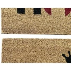 BRICOMARTEAU Paillasson DKD Home Decor Rouge Noir Marron Caoutchouc 2 Unités Fibres De Coco (60 X 40 X 0,5 Cm) 5 BRICOMARTEAU Paillasson DKD Home Decor Rouge Noir Marron Caoutchouc 2 Unités Fibres De Coco (60 X 40 X 0,5 Cm) -Tapis et paillasson Soldes 65932791 3