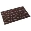 BRICOMARTEAU Tapis Polyester Cuisine Zèbre
