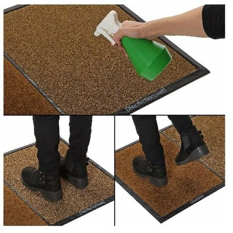 BRICOMARTEAU Paillasson Versa Polyester (61 X 0,8 X 91 Cm) 2 BRICOMARTEAU Paillasson Versa Polyester (61 X 0,8 X 91 Cm) – Image 2