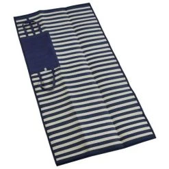 BRICOMARTEAU Tapis PICNIC Versa STRIPES (90 X 1 X 180 Cm)