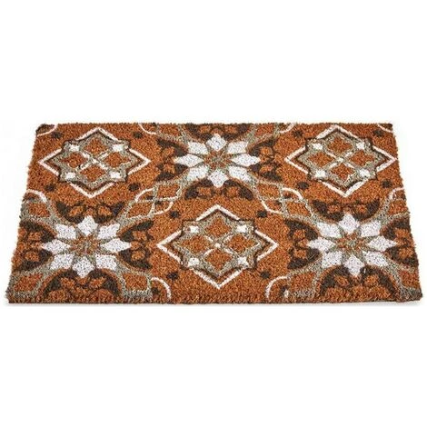 BRICOMARTEAU Paillasson Marron Carrelage Fibres De Coco (40 X 1,5 X 60 Cm) 1 BRICOMARTEAU Paillasson Marron Carrelage Fibres De Coco (40 X 1,5 X 60 Cm)