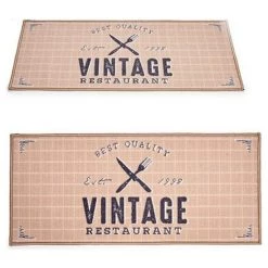 BRICOMARTEAU Tapis Restaurant Beige Polyamide -Tapis et paillasson Soldes 65941443 3