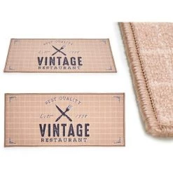BRICOMARTEAU Tapis Restaurant Beige Polyamide -Tapis et paillasson Soldes 65941443 5