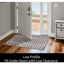 KAEJYIUT Tapis De Porte Gris 60x90 Cm Tapis De Porte Extérieur Imperméable Lavable Paillasson Robuste Antidérapant, Retient La Poussière, Tapis D'entrée Pour Intérieur, Salon, Cour, Porte Arrière Avant 9 KAEJYIUT Tapis De Porte Gris 60x90 Cm Tapis De Porte Extérieur Imperméable Lavable Paillasson Robuste Antidérapant, Retient La Poussière, Tapis D'entrée Pour Intérieur, Salon, Cour, Porte Arrière Avant -Tapis et paillasson Soldes 66211039 5