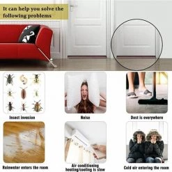 KAEJYIUT Fond Joint De Porte. Joint De Porte Interieur Universel. Calfeutrer Bas De Porte. Isolant Phonique Thermique Bande D'étanchéité. Pour Vent/Anti-Insectes/Insonorisant (96 Cm. Brun) 9 KAEJYIUT Fond Joint De Porte. Joint De Porte Interieur Universel. Calfeutrer Bas De Porte. Isolant Phonique Thermique Bande D'étanchéité. Pour Vent/Anti-Insectes/Insonorisant (96 Cm. Brun) -Tapis et paillasson Soldes 66211224 5