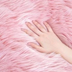 HELLO KITTY BAIN Tapis Imitation Peau De Mouton Meilleure Qualité Tapis Irrégulier Pour Chambre, Salon, Chambre D'enfant Rose 7 HELLO KITTY BAIN Tapis Imitation Peau De Mouton Meilleure Qualité Tapis Irrégulier Pour Chambre, Salon, Chambre D'enfant Rose -Tapis et paillasson Soldes 66308832 3