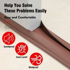 HELLO KITTY BAIN Bas De Porte à Double Isolation, Bande Insonorisée De Joint De Porte Inférieur, Joint De Porte De Fenêtre Résistant Aux Intempéries -Tapis et paillasson Soldes 66309066 3