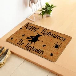 BF Couverture De Paillasson D'halloween Paillasson De Bienvenue Décoration D'halloween Tapis Robuste Antidérapant Lavable Intérieur Et Extérieur -Tapis et paillasson Soldes 66353201 3