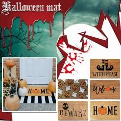 BF Creative Halloween Anti-Rides Polyester Tapis Anti-Slip Halloween Paillasson Décor À La Maison En Plein Air Tapis 40 Cm X 60 Cm 7 BF Creative Halloween Anti-Rides Polyester Tapis Anti-Slip Halloween Paillasson Décor À La Maison En Plein Air Tapis 40 Cm X 60 Cm -Tapis et paillasson Soldes 66353243 3