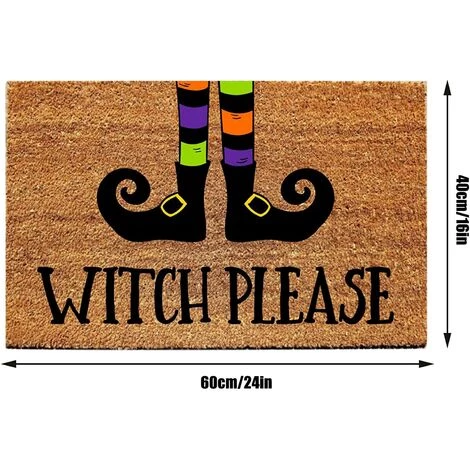 BF Creative Halloween Anti-Rides Polyester Tapis Anti-Slip Halloween Paillasson Décor À La Maison En Plein Air Tapis 40 Cm X 60 Cm 5 BF Creative Halloween Anti-Rides Polyester Tapis Anti-Slip Halloween Paillasson Décor À La Maison En Plein Air Tapis 40 Cm X 60 Cm – Image 5