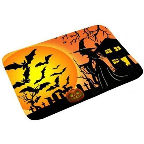 BF Couverture De Paillasson De Bienvenue Halloween Tapis Décoratif Paillasson Tapis De Bienvenue De Salle De Bain Antidérapant 1 BF Couverture De Paillasson De Bienvenue Halloween Tapis Décoratif Paillasson Tapis De Bienvenue De Salle De Bain Antidérapant