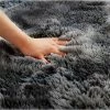 BF Tapis Furry Round Design Moderne Intérieur Anti-dérapant Décor Moderne Super Doux En Peluche Maison Tapis De Chambre Tapis De Soins Infirmiers