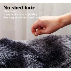 BF Tapis Furry Round Design Moderne Intérieur Anti-dérapant Décor Moderne Super Doux En Peluche Maison Tapis De Chambre Tapis De Soins Infirmiers -Tapis et paillasson Soldes 66353395 4