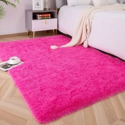 FVBJD Tapis Doux Et Moelleux Pour Chambre D'enfant, Chambre D'enfant, Tapis De Chambre D'enfant En Peluche, Tapis En Fourrure Pour Garçons, Filles, Dortoir D'université, Tapis Moelleux, Salon, Décoration De La Maison.