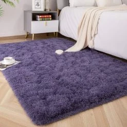 FVBJD Tapis Doux Et Moelleux Pour Chambre D'enfant, Chambre D'enfant, Tapis De Chambre D'enfant En Peluche, Tapis En Fourrure Pour Garçons, Filles, Dortoir D'université, Tapis Moelleux, Salon, Décoration De La Maison.