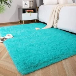 FVBJD Tapis Doux Et Moelleux Pour Chambre D'enfant, Chambre D'enfant, Tapis De Chambre D'enfant En Peluche, Tapis En Fourrure Pour Garçons, Filles, Dortoir D'université, Tapis Moelleux, Salon, Décoration De La Maison.