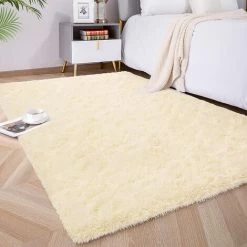 FVBJD Tapis Doux Et Moelleux Pour Chambre D'enfant, Chambre D'enfant, Tapis De Chambre D'enfant En Peluche, Tapis En Fourrure Pour Garçons, Filles, Dortoir D'université, Tapis Moelleux, Salon, Décoration De La Maison.