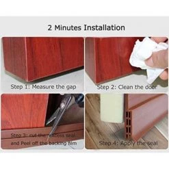 Calfeutrer Bas De Porte, 100 X 5cm Bas De Porte Adhési, Souple Silicone Isolant Phonique Thermique Bande D'étanchéité Anti Bruit Poussière Stop à L'air Froid Anti Souris Insectes Noir,Adélala 9 Calfeutrer Bas De Porte, 100 X 5cm Bas De Porte Adhési, Souple Silicone Isolant Phonique Thermique Bande D'étanchéité Anti Bruit Poussière Stop à L'air Froid Anti Souris Insectes Noir,Adélala -Tapis et paillasson Soldes 66383324 5