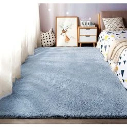 BF Tapis De Salon Intérieur Velours Moelleux Tapis Moelleux Doux Cachemire Tapis Décoratif Chaise Coussin Canapé Coussin